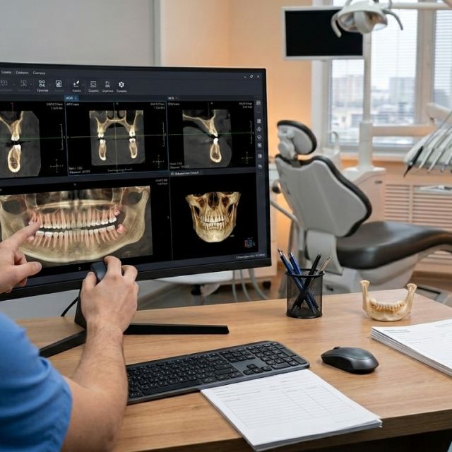 3D КТ зубів у Полтаві ❤ комп'ютерна томографія для точної діагностики перед імплантацією та лікуванням